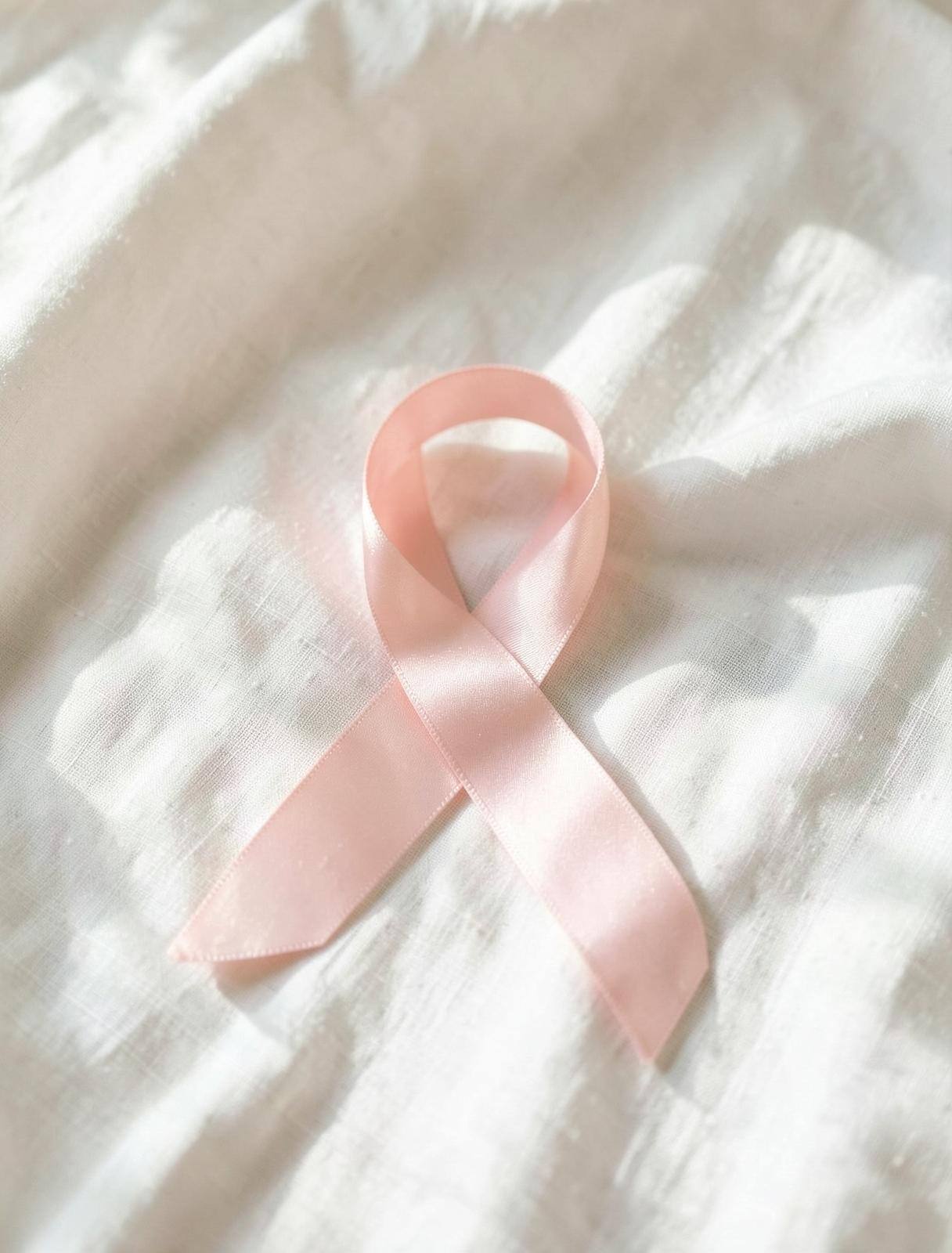 Lazo rosa, símbolo de la lucha contra el cáncer de mama